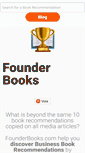 Mobile Screenshot of founderbooks.com